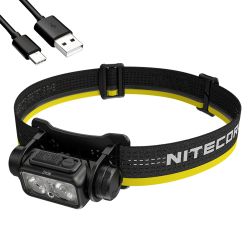 NITECORE NU40 1000 lumen USB-C Rechargeable Running Headlamp