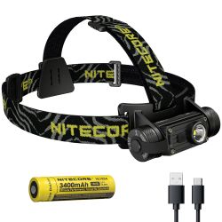 Nitecore HC60 v2 1200 Lumen USB-C Rechargeable Headlamp