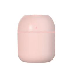 Colorful 220ML Mini Portable LED Night Light Mute Air Humidifier USB Mist Maker Diffuser Humidifiers For Home Office - Pink