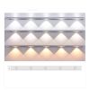 Rechargeable Cat's Eye Hill Corrugated Light Strip - 20cm - Silver