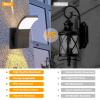 Inowel Lights Outdoor Wall Light with Motion Sensor LED Wall Mount Lamp LED Exterior Wall Sconce 18513 - Grey