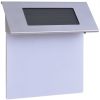 Solar LED House Number Light Stainless Steel - White