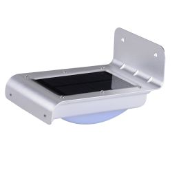 16 LED Solar Power Sensor Light - white