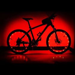 Bike Wheel Light red - red