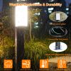24 Inch Outdoor Pathway Light LED Landscape Lantern Light - 800-DARK GREY