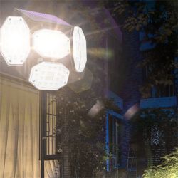 Upgraded Solar Motion Sensor Light Security Lamp Garden Outdoor Waterproof - fashion