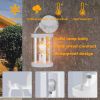 Inowel Lights Wall Light Outdoor Lantern E26 Bulb (Not Include) Wall Mount Hang Lamp Wall Sconce Lighting 32335 - White
